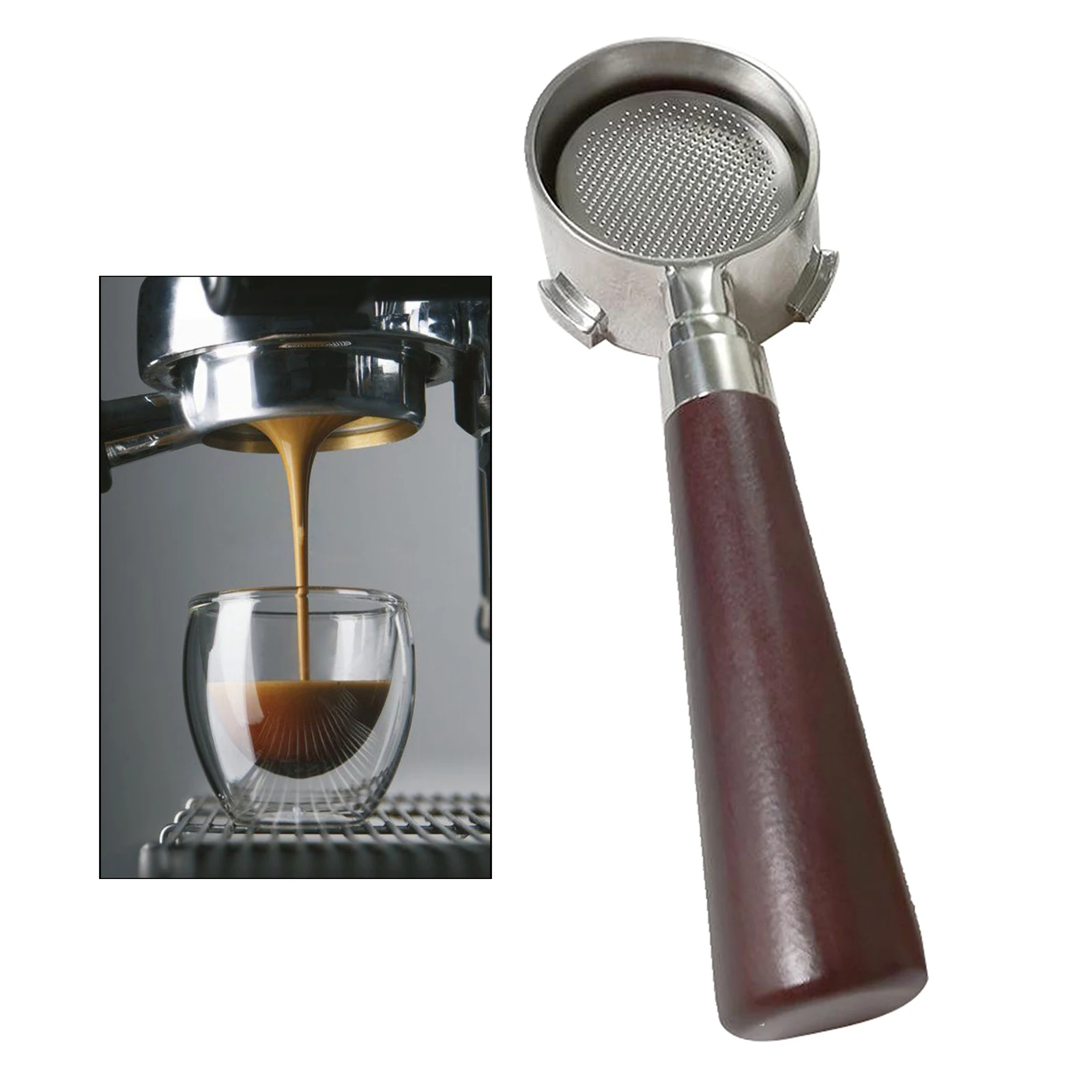 51mm Bottomless Portafilter Coffee Espresso Handle for EC680/EC685 Replacements
51mm Bottomless Portafilter Coffee Espresso Handle for EC680/EC685 Replacements