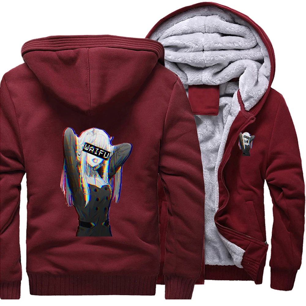 Casual Outdoor Hoodies Coat Men Printed Street Sweatshirt Winter Warm Thick Fitted Jackets For Male Zero Two Waifu Girl Anime
Casual Outdoor Hoodies Coat Men Printed Street Sweatshirt Winter Warm Thick Fitted Jackets For Male Zero Two Waifu Girl Anime