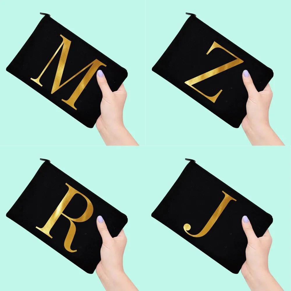 Cosmetic Bag Ladies Party Storage Sundries Cosmetics Zipper Small Bags 26 Letter Printing Storage Pencil Wallet Can Be Washed
Cosmetic Bag Ladies Party Storage Sundries Cosmetics Zipper Small Bags 26 Letter Printing Storage Pencil Wallet Can Be Washed