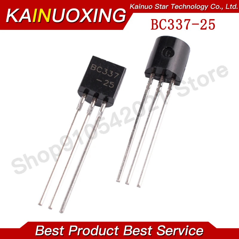 100PCS BC337-25 TO-92 BC337 TO92 triode transistor new and original IC | Transistors