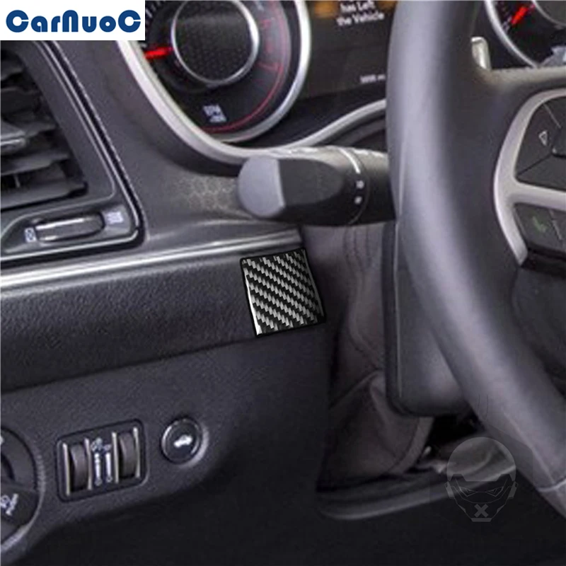 For Dodge Challenger 2015-2020 Car Steering Wheel Left Right Panel Trim Decal Carbon Fiber Sticker Styling Accessories
For Dodge Challenger 2015-2020 Car Steering Wheel Left Right Panel Trim Decal Carbon Fiber Sticker Styling Accessories