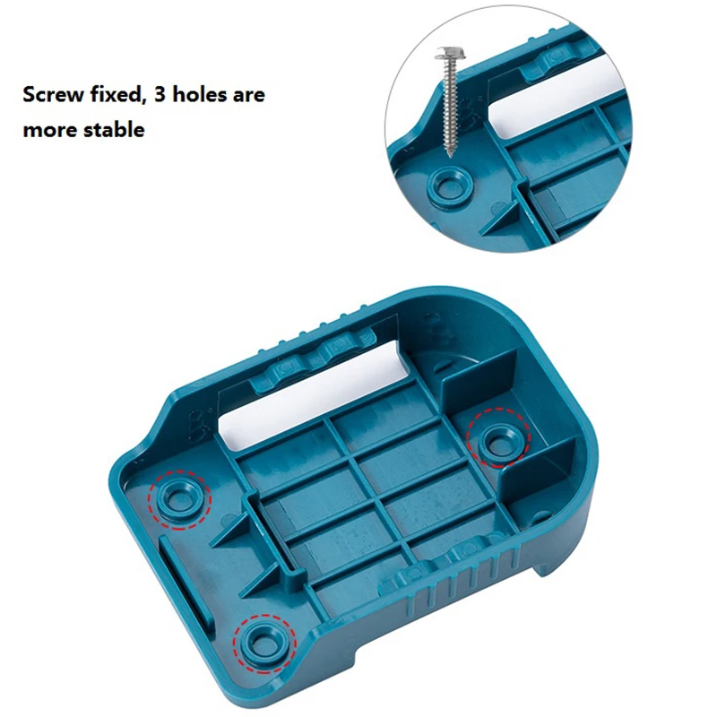 5 PCS Electric Tools Storage Fixed Bracket Installation Base Display Rack for Makita Lithium Battery
5 PCS Electric Tools Storage Fixed Bracket Installation Base Display Rack for Makita Lithium Battery