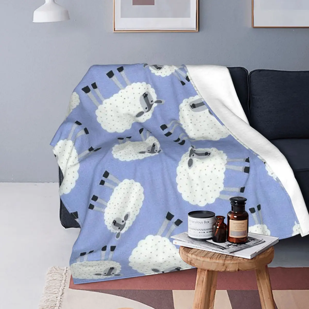 Sheep Cartoon Blankets Fleece Winter Animal Cute Breathable Super Soft Throw Blanket for Sofa Bedroom Quilt
Sheep Cartoon Blankets Fleece Winter Animal Cute Breathable Super Soft Throw Blanket for Sofa Bedroom Quilt