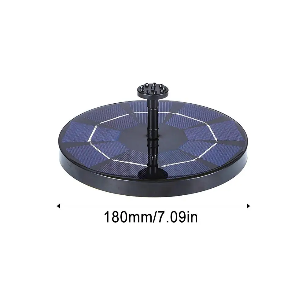 3W/4.5V Solar Fountain Pool Pond Solar Panel Floating Powered Water Fountain Pump Kit For Outdoor Garden Decoration 
3W/4.5V Solar Fountain Pool Pond Solar Panel Floating Powered Water Fountain Pump Kit For Outdoor Garden Decoration