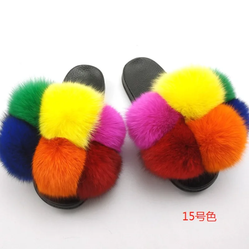 Spring House Women Fur Slippers Fashion Colorful Plush Ladies Fluffy Shoes Cozy Open Toe Indoor Fuzzy Slides for Girls Sandals
Spring House Women Fur Slippers Fashion Colorful Plush Ladies Fluffy Shoes Cozy Open Toe Indoor Fuzzy Slides for Girls Sandals