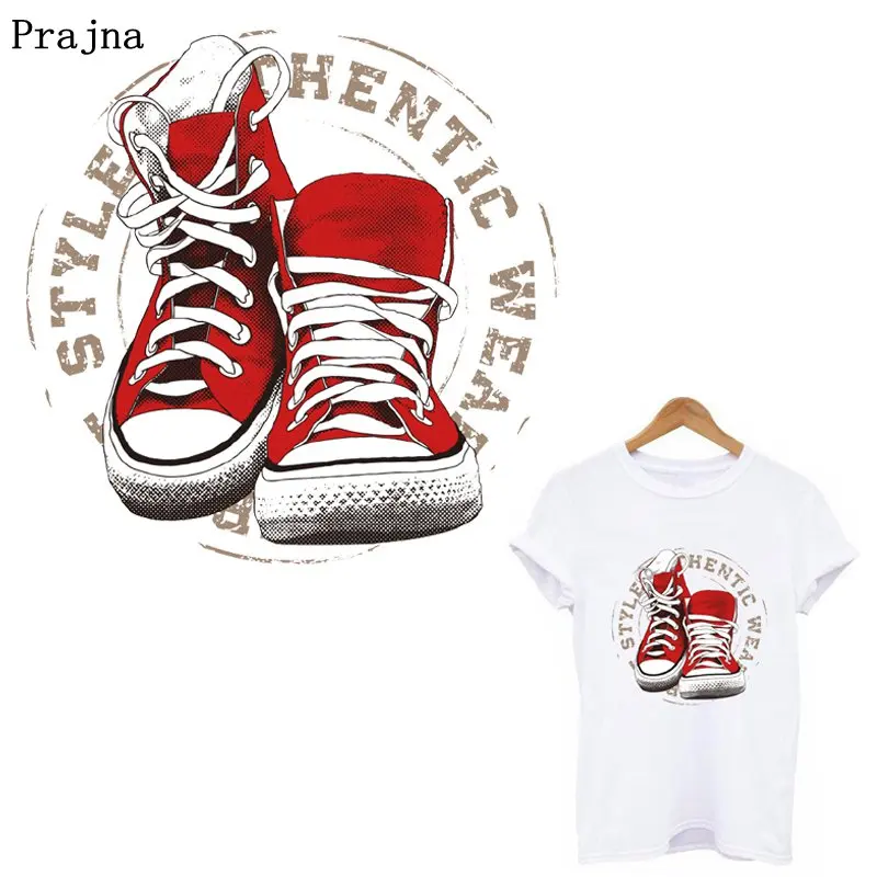 Prajna Cool Shoes Iron On Patches For Clothes Logo Badges On Jacket Patch Heat Transfers For T-shirt Thermal Stickers DIY Patch
Prajna Cool Shoes Iron On Patches For Clothes Logo Badges On Jacket Patch Heat Transfers For T-shirt Thermal Stickers DIY Patch