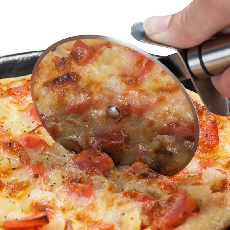 Stainless Steel Pizza Cutter Round Wheel Slicer Divider Pastry Knife with Sharp Blade Easy to Cutting Clean Kitchen Baking Tools
Stainless Steel Pizza Cutter Round Wheel Slicer Divider Pastry Knife with Sharp Blade Easy to Cutting Clean Kitchen Baking Tools
