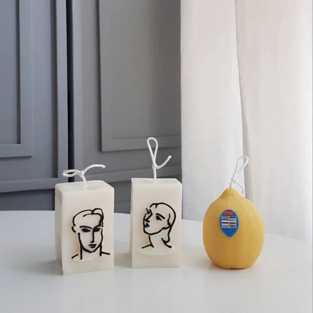 Matisse Couple Head Shape Candle Silicone Mold Diy Plaster Male Female Head Craft Mould Handmade Soap Making Home Decoration
Matisse Couple Head Shape Candle Silicone Mold Diy Plaster Male Female Head Craft Mould Handmade Soap Making Home Decoration