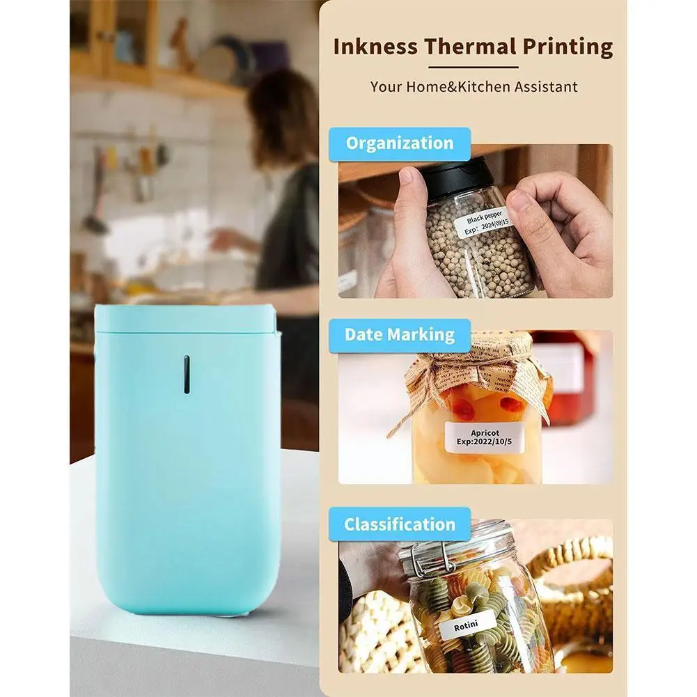 New Portable D11 Wireless Label Printer Pocket Label Label Bluetooth Printer Office Thermal Fast Printer Home Printing Use A3s8
New Portable D11 Wireless Label Printer Pocket Label Label Bluetooth Printer Office Thermal Fast Printer Home Printing Use A3s8