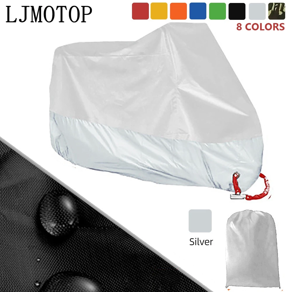 Motorcycle cover waterproof rain cover outdoor UV protection For Honda CBF1000 CB600F CBF600 Black SpiRit PCX 125 150 CBR600F
Motorcycle cover waterproof rain cover outdoor UV protection For Honda CBF1000 CB600F CBF600 Black SpiRit PCX 125 150 CBR600F
