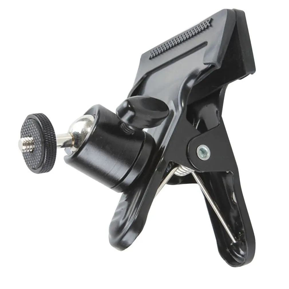New Clip Clamp Holder Mount with Universal Metal Standard Ball Head 1/4 Screw for Camera Flash Holder Bracket for Photography
New Clip Clamp Holder Mount with Universal Metal Standard Ball Head 1/4 Screw for Camera Flash Holder Bracket for Photography