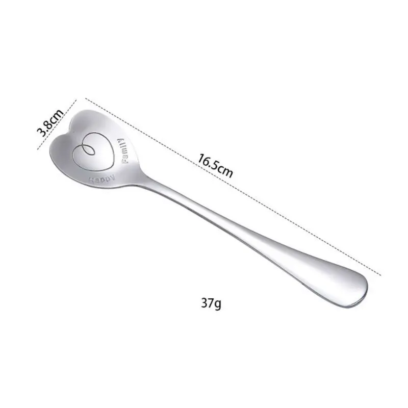 Stainless Steel Spoon Creative Heart Shaped Spoon Coffee Stirring Spoon Valentine's Gift Kitchen Accessories Tablewareu3002 2
Stainless Steel Spoon Creative Heart Shaped Spoon Coffee Stirring Spoon Valentine's Gift Kitchen Accessories Tablewareu3002 2