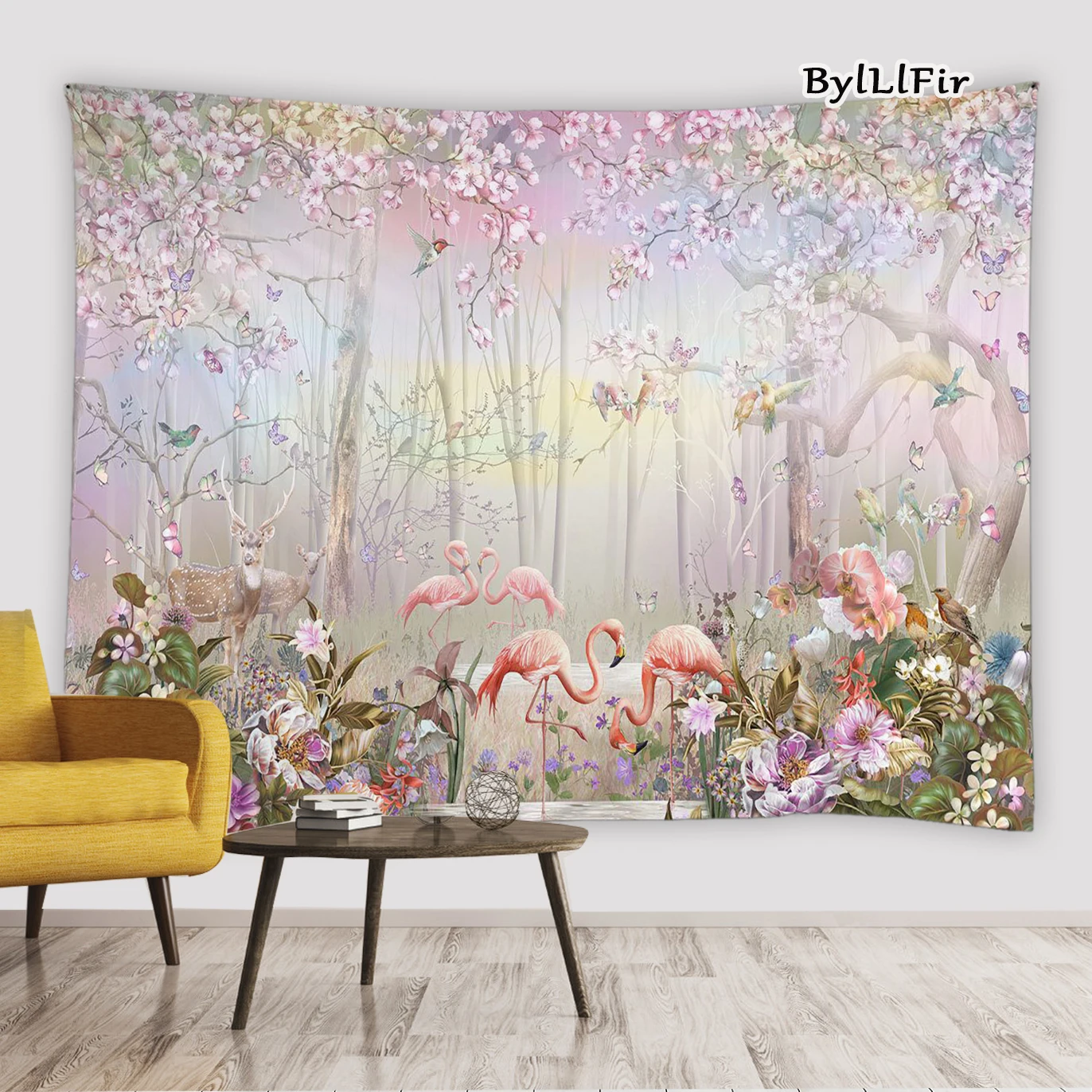 Pink Psychedelic Forest Flamingo Elk Tapestry Tropical Plants Flowers Palm Trees Living Room Wall Hanging Bedroom Wall Blanket
Pink Psychedelic Forest Flamingo Elk Tapestry Tropical Plants Flowers Palm Trees Living Room Wall Hanging Bedroom Wall Blanket
