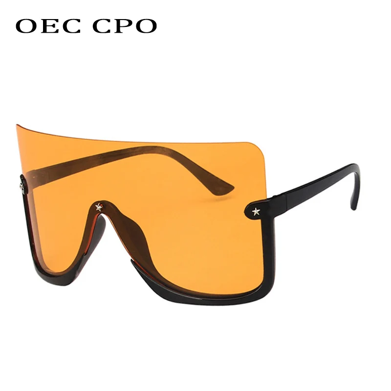 Солнцезащитные очки большого размера OEC CPO для мужчин и женщин, цельные винтажные Желтые Солнечные очки в полуоправе, O954
Солнцезащитные очки большого размера OEC CPO для мужчин и женщин, цельные винтажные Желтые Солнечные очки в полуоправе, O954