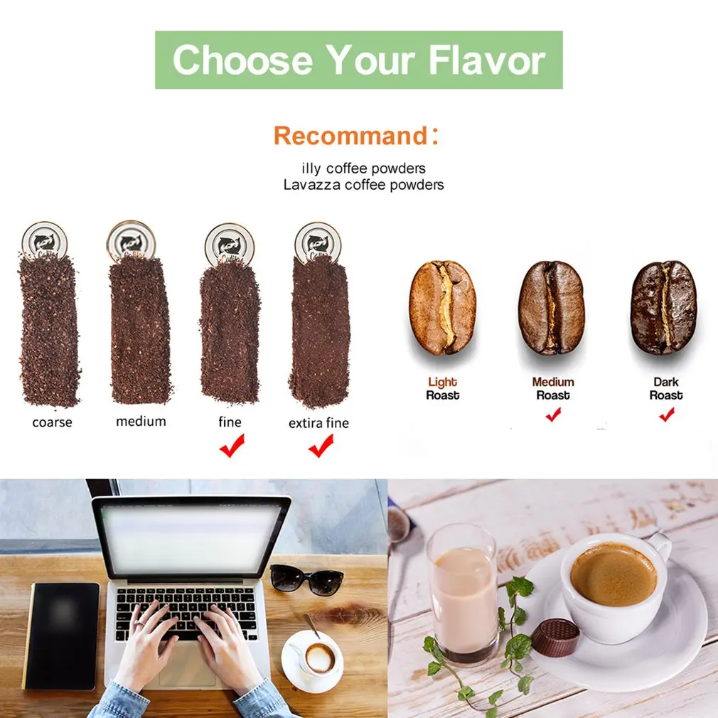 Capsule Converter Large To Small Capsule Holder Coffee Filter Stainless Steel Capsule Converter Adapter
Capsule Converter Large To Small Capsule Holder Coffee Filter Stainless Steel Capsule Converter Adapter