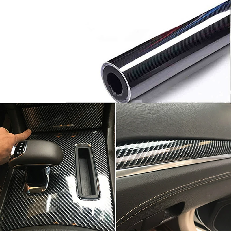 Автомобильный Стайлинг 5D автомобильная наклейка из углеродного волокна для Hyundai