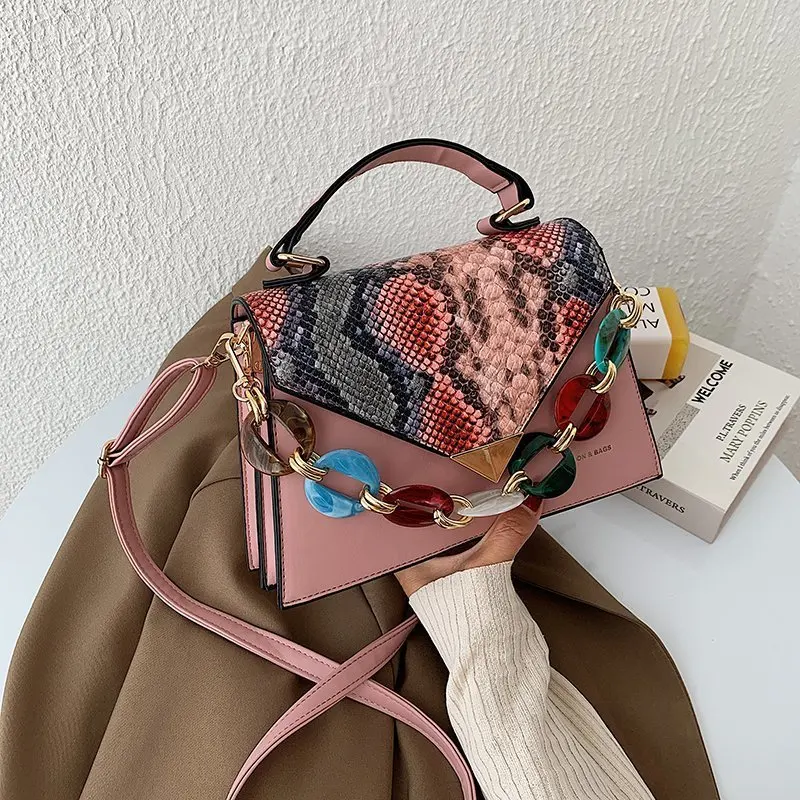 Snake Bags for Women 2020 New Luxury Handbags Leather Women's Branded Bags Fashion Satchel Shoulder Bag Woman Free Shipping
Snake Bags for Women 2020 New Luxury Handbags Leather Women's Branded Bags Fashion Satchel Shoulder Bag Woman Free Shipping