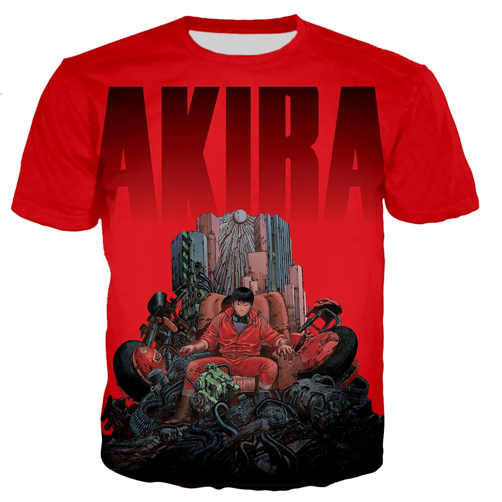 Akira Printed T Shirt Men/women 2021 Summer Fashion 3D Akira Printed T-shirt Casual Harajuku Style Tshirt Streetwear Tops
Akira Printed T Shirt Men/women 2021 Summer Fashion 3D Akira Printed T-shirt Casual Harajuku Style Tshirt Streetwear Tops