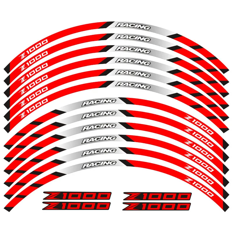 New high quality 12 Pcs Fit Motorcycle Wheel Sticker stripe Reflective Rim For Kawasaki Z1000
New high quality 12 Pcs Fit Motorcycle Wheel Sticker stripe Reflective Rim For Kawasaki Z1000