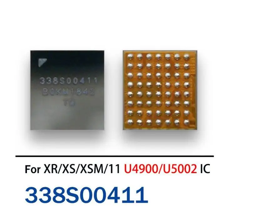 5 шт./лот 338S00411 U4902 U5002 микросхема Auido IC для iPhone 11 11 Pro Max, кольцевой усилитель аудио IC чип CS35L27 для iPhone XS Max
5 шт./лот 338S00411 U4902 U5002 микросхема Auido IC для iPhone 11 11 Pro Max, кольцевой усилитель аудио IC чип CS35L27 для iPhone XS Max