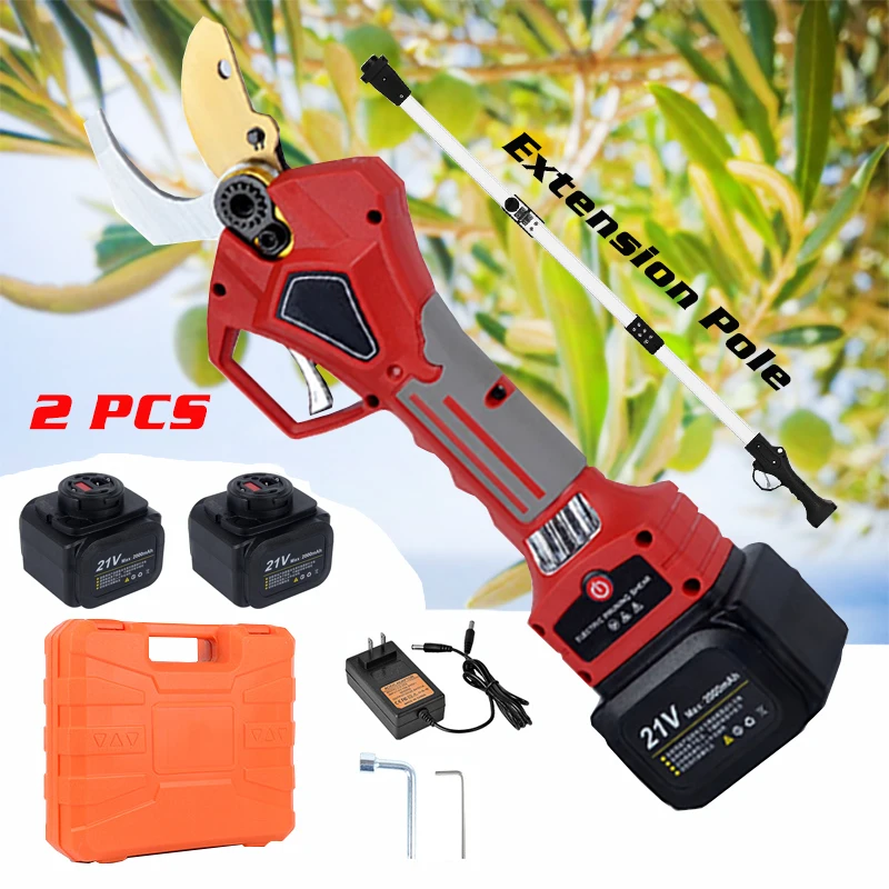 21V Cordless Pruner Lithium-ion Pruning Shear Efficient scissors Bonsai Electric Tree Branches garden tools electric S32 32mm
21V Cordless Pruner Lithium-ion Pruning Shear Efficient scissors Bonsai Electric Tree Branches garden tools electric S32 32mm