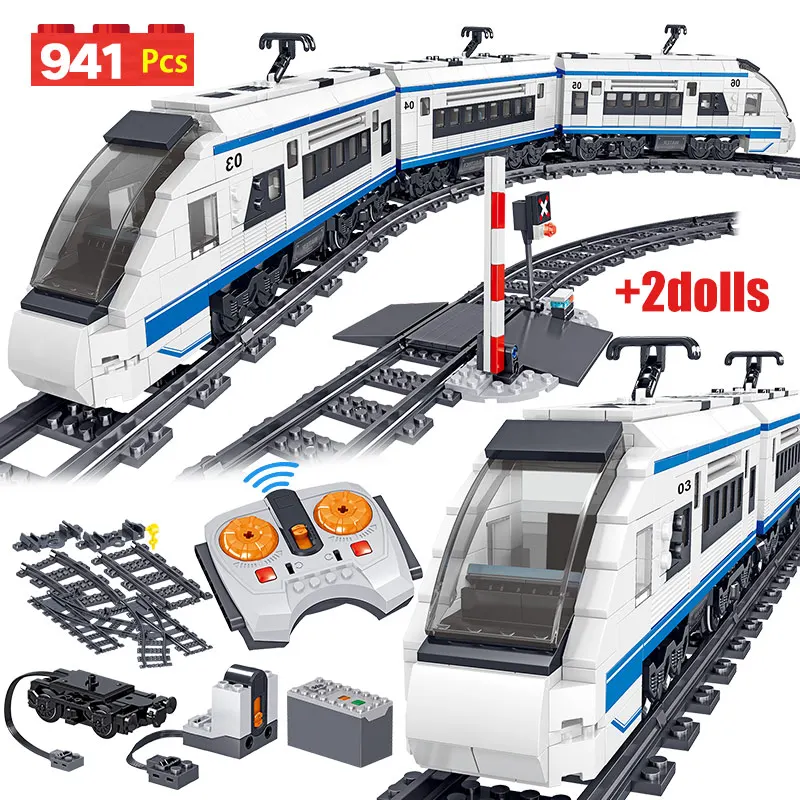 DIY 941pcs Train Track RC High-tech Car Brick City High-tech Electric Harmony Rail Remote Control Building Blocks Toys for Boys
DIY 941pcs Train Track RC High-tech Car Brick City High-tech Electric Harmony Rail Remote Control Building Blocks Toys for Boys