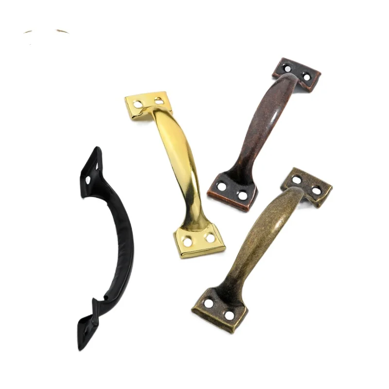 10pcs Drawer iron handles old handle painting Konb wooden door handle 5.5 "retro simple cabinet handle 
10pcs Drawer iron handles old handle painting Konb wooden door handle 5.5 "retro simple cabinet handle
