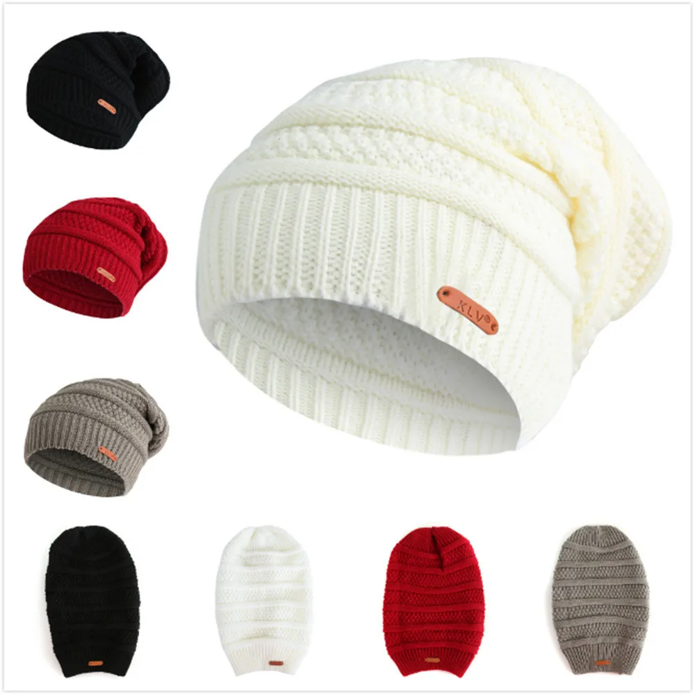Solid knitted cap Men Women Baggy Warm Crochet Winter Wool Knit Ski Beanie Skull Slouchy Caps Hat #2 dropshipping
Solid knitted cap Men Women Baggy Warm Crochet Winter Wool Knit Ski Beanie Skull Slouchy Caps Hat #2 dropshipping