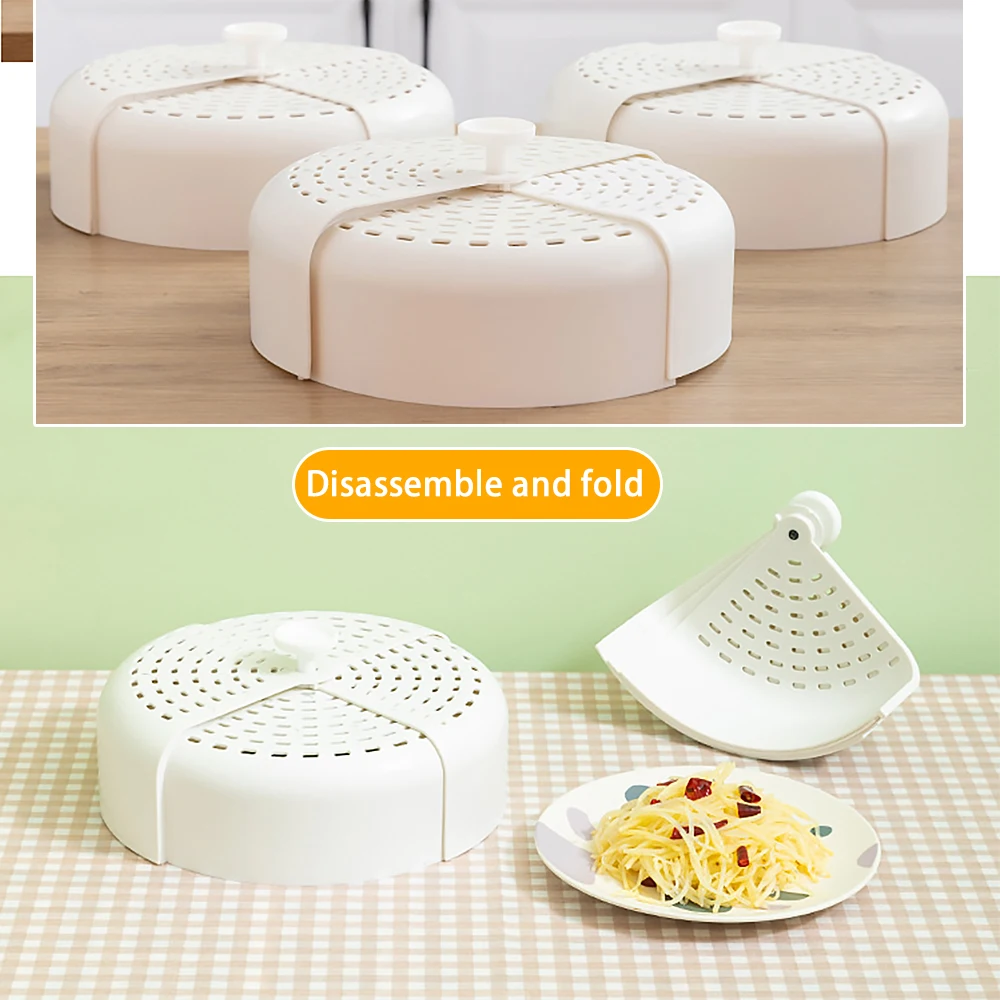Dish Cover Food Cover Foldable and Sealed Bowl, Kitchen Keeps Food Clean and Hygienic Food Cover Prevents Flies and Insects
Dish Cover Food Cover Foldable and Sealed Bowl, Kitchen Keeps Food Clean and Hygienic Food Cover Prevents Flies and Insects
