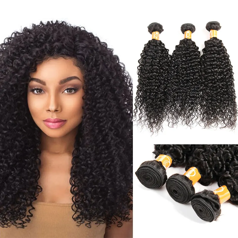 Virgin Kinky Curly Brazilian 3/4 Bundle 100% Remy Thick Weave Human Hair Bundles
Virgin Kinky Curly Brazilian 3/4 Bundle 100% Remy Thick Weave Human Hair Bundles