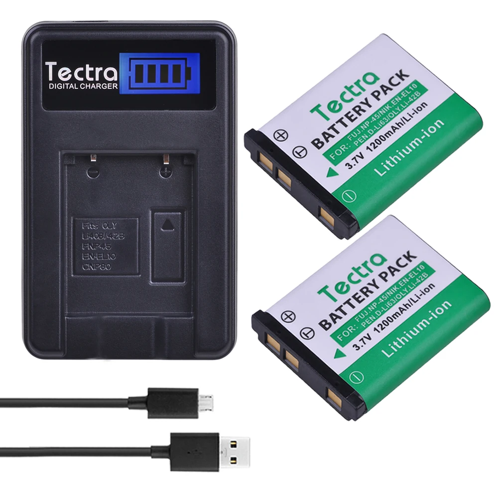 2Pcs Li 40B Li-42B Li42B Li-ion Battery+LCD USB Charger for Olympus for FUJIFILM fuji NP-45 NP 45 NP45 NP 45A 45B 45S EN-EL10
2Pcs Li 40B Li-42B Li42B Li-ion Battery+LCD USB Charger for Olympus for FUJIFILM fuji NP-45 NP 45 NP45 NP 45A 45B 45S EN-EL10