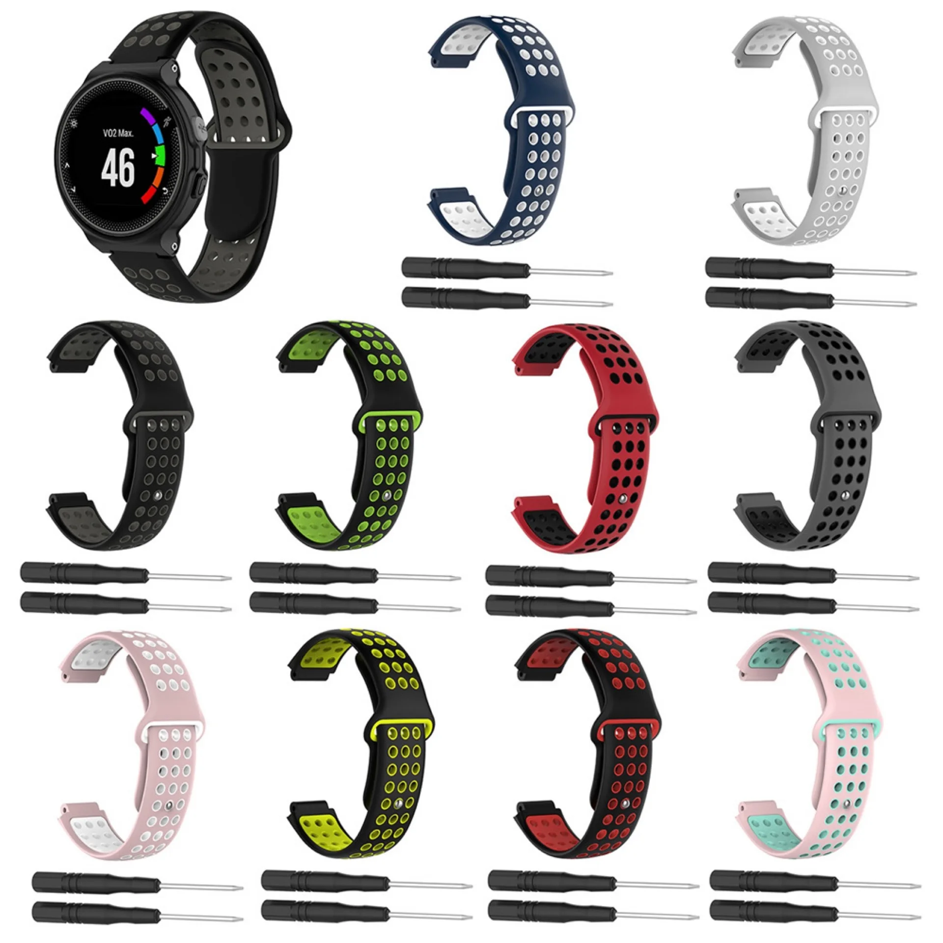 Силиконовый сменный ремешок для наручных часов для смарт-часов Garmin Forerunner 230 235 220, ремешок для наручных часов для 620 630 735XT S20, аксессуары
Силиконовый сменный ремешок для наручных часов для смарт-часов Garmin Forerunner 230 235 220, ремешок для наручных часов для 620 630 735XT S20, аксессуары