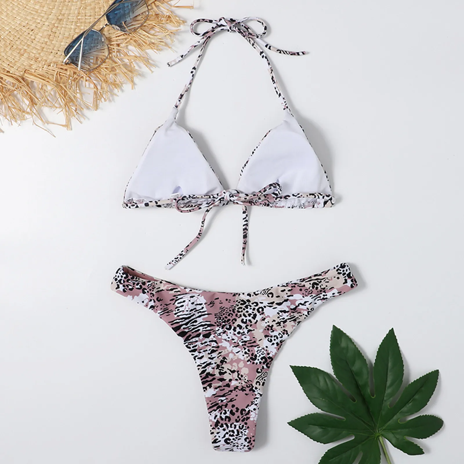 Women Split Swimsuit Strap Print Beach Bikini Suit Swimsuit Beachwear Bandage Thong Bathing Suit Swimwear Swimwear Women High
Women Split Swimsuit Strap Print Beach Bikini Suit Swimsuit Beachwear Bandage Thong Bathing Suit Swimwear Swimwear Women High