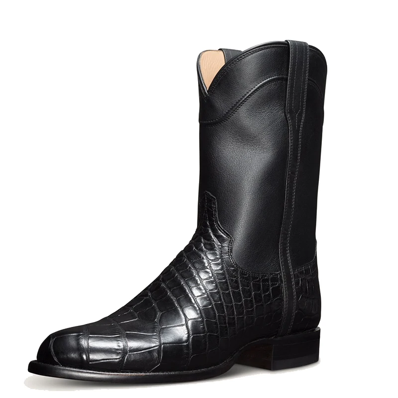 2021 New Men's Winter Fashion Leather Boots PU European Retro Middle Calf Crocodile Pattern Western Trekking Knight Cowboy Shoes
2021 New Men's Winter Fashion Leather Boots PU European Retro Middle Calf Crocodile Pattern Western Trekking Knight Cowboy Shoes