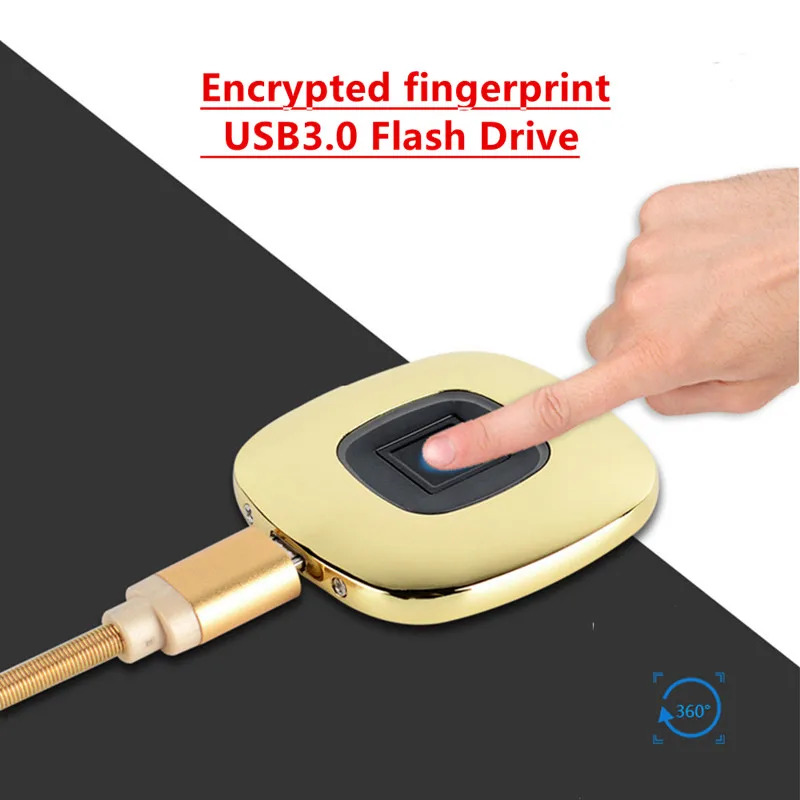 Original Encrypted Fingerprint USB3.0 U disk 16GB 32GB 64GB Metal USB Flash Drive Memory Stick Pendrive With USB Cable
Original Encrypted Fingerprint USB3.0 U disk 16GB 32GB 64GB Metal USB Flash Drive Memory Stick Pendrive With USB Cable
