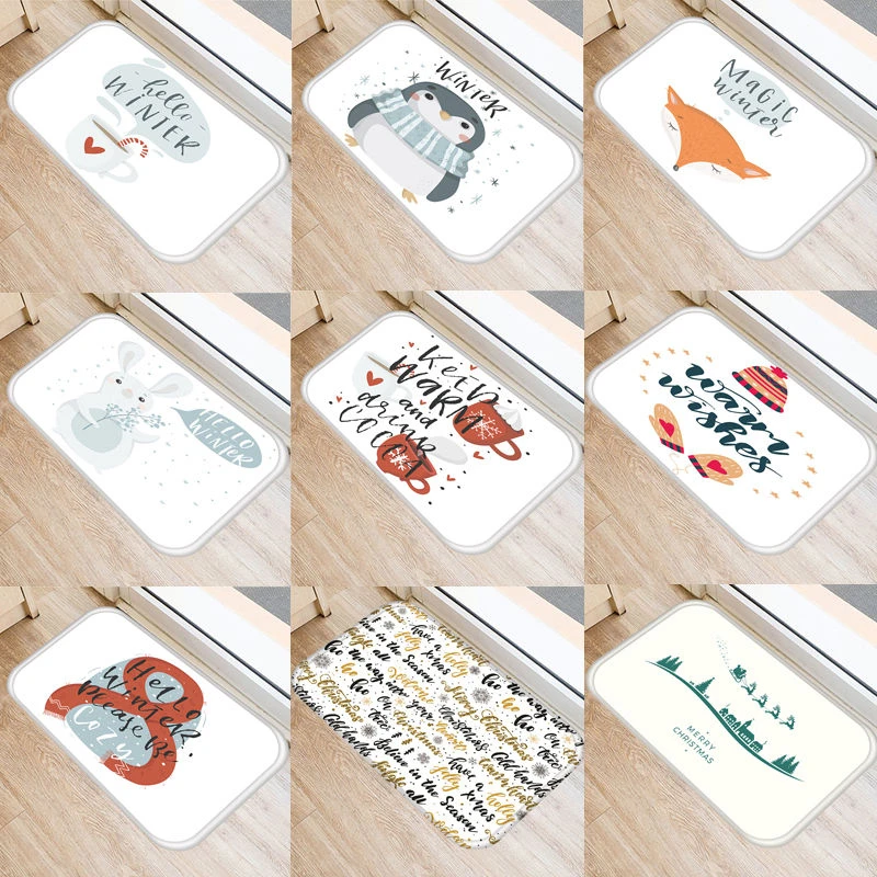 Мультяшные животные Рождество для кухонной и входной двери коврик коралловый бархатный ковер резиновые красочные домашние коврики нескол...
Мультяшные животные Рождество для кухонной и входной двери коврик коралловый бархатный ковер резиновые красочные домашние коврики нескол...