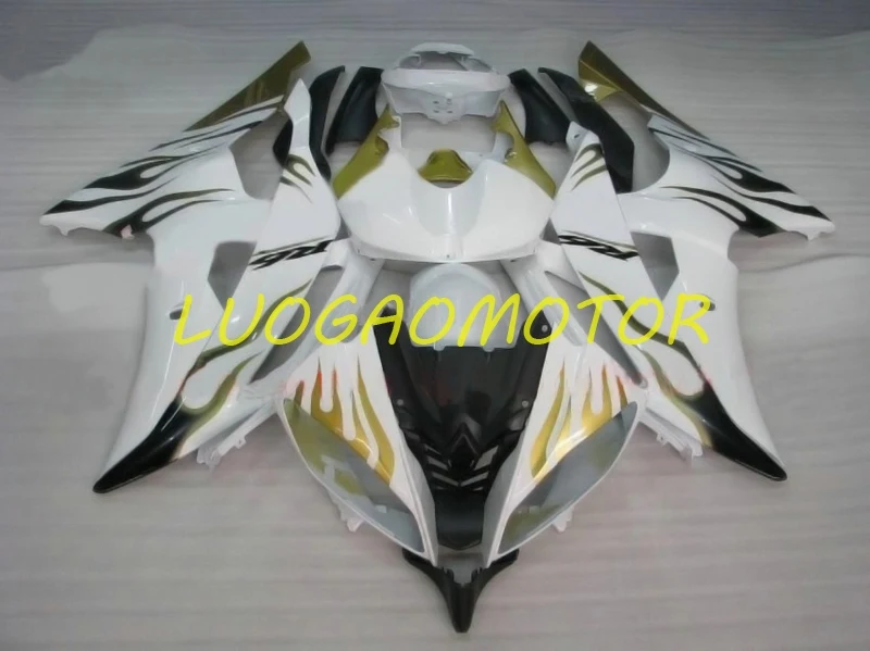 Injection Cowling YZF 600 YZF-R6 For Bodywork Yamaha Gold White YZF600 R6 Fairing Kit 2008 2009 2010 2011 2014 2015 2016
Injection Cowling YZF 600 YZF-R6 For Bodywork Yamaha Gold White YZF600 R6 Fairing Kit 2008 2009 2010 2011 2014 2015 2016
