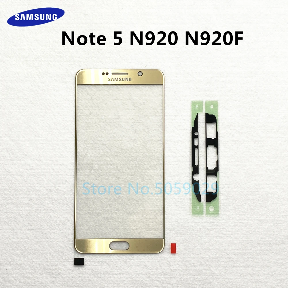 Для Samsung Galaxy Note 5 N920 N920F N920V Note5 ЖК-дисплей внешняя Сенсорная панель экран стекло