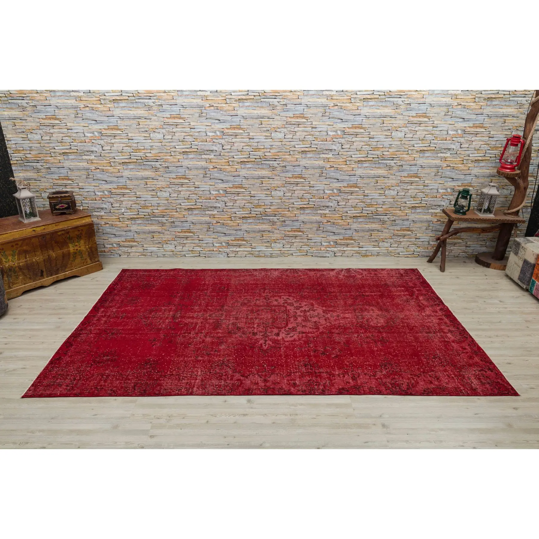 Real handmade Wool Rug, Unique Area Rug Livingroom Bedroom Kitchen Rug, Red 2558
Real handmade Wool Rug, Unique Area Rug Livingroom Bedroom Kitchen Rug, Red 2558