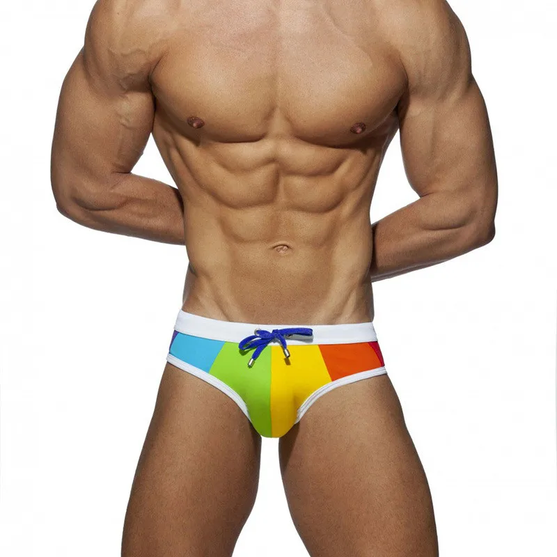 Men Sexy Under Wear Gay Underwear Bikini Men Briefs Rainbow Sissy Soft Mens Briefs Shorts Mens Panties Nylon
Men Sexy Under Wear Gay Underwear Bikini Men Briefs Rainbow Sissy Soft Mens Briefs Shorts Mens Panties Nylon