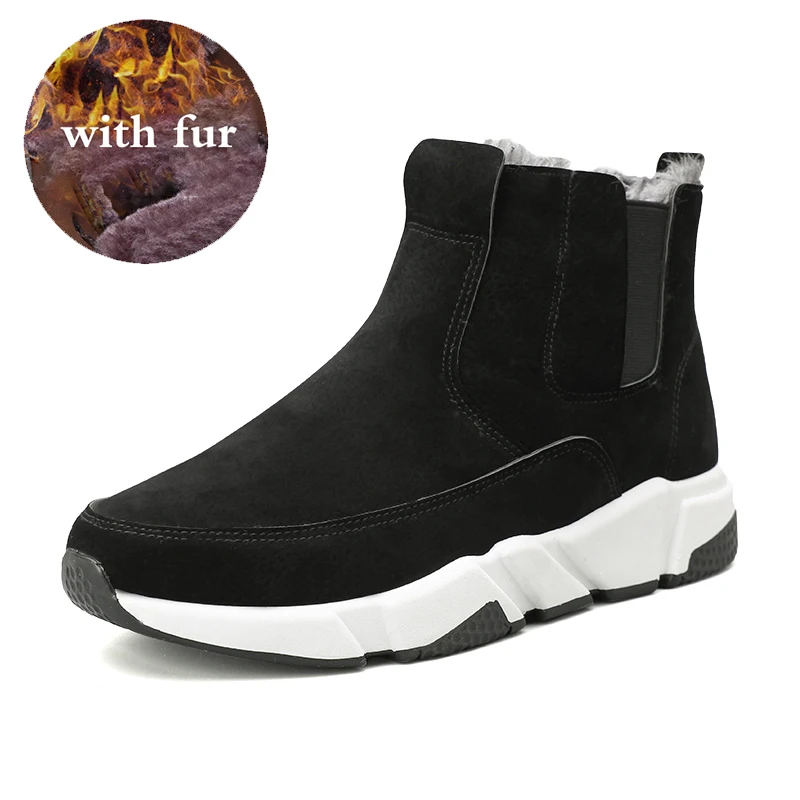 Men's Boots 2020 Fashion Warm Fur Winter Shoes Men Male Shoes Adult Black Slip-On Snow Boots Non-slip Comfortable Winter Boots
Men's Boots 2020 Fashion Warm Fur Winter Shoes Men Male Shoes Adult Black Slip-On Snow Boots Non-slip Comfortable Winter Boots