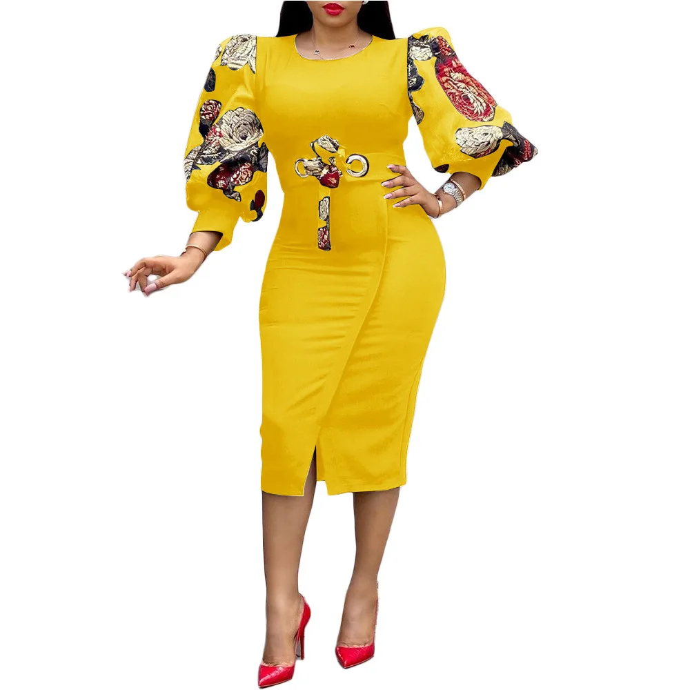 Spring Autumn Africa Clothing Long Sleeve Dress African Dresses For Women Sexy O-Neck Perspective Slim Dress Office Lady Party
Spring Autumn Africa Clothing Long Sleeve Dress African Dresses For Women Sexy O-Neck Perspective Slim Dress Office Lady Party
