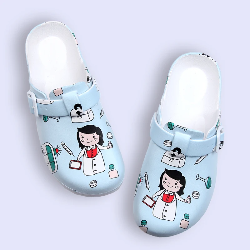 EVA Scrub Shoes Print Work Clogs Slip Resistance Ultra Light Women Men Slip-On Classic Clog Professional Working Slippers Sandal
EVA Scrub Shoes Print Work Clogs Slip Resistance Ultra Light Women Men Slip-On Classic Clog Professional Working Slippers Sandal