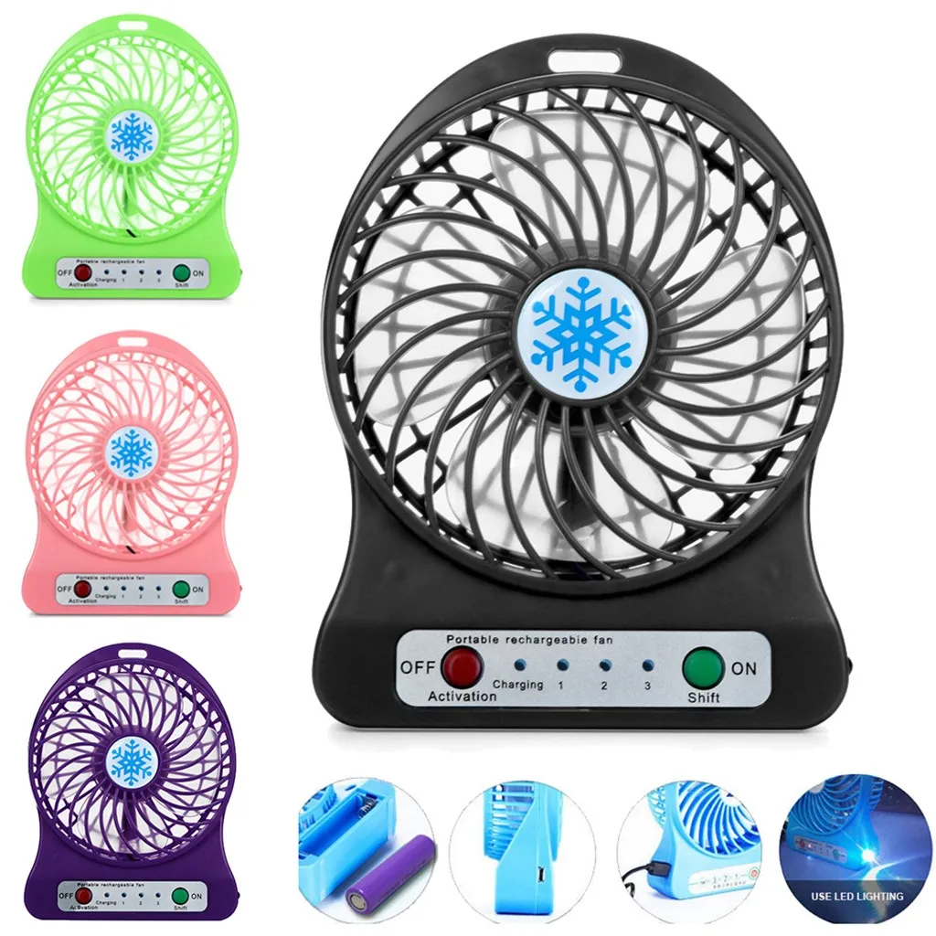 Mini Hand Fan Air Cooling Portable Rechargeable LED Light Fan Air Cooler Mini Desk USB 18650 Battery Fan Cooling Free Shipping
Mini Hand Fan Air Cooling Portable Rechargeable LED Light Fan Air Cooler Mini Desk USB 18650 Battery Fan Cooling Free Shipping