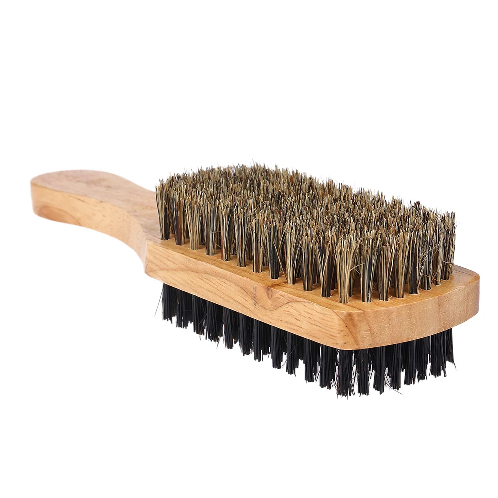 Деревянная ручка Для мужчин щетка для бритья усы щетки и гребни волос