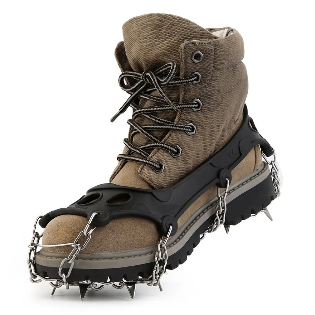OUTAD TPR Winter Hiking Ice Climbing Crampons Snow Chains For Shoes Ice Shoe Spikes Ice Snow Traction Shoe Durable
OUTAD TPR Winter Hiking Ice Climbing Crampons Snow Chains For Shoes Ice Shoe Spikes Ice Snow Traction Shoe Durable
