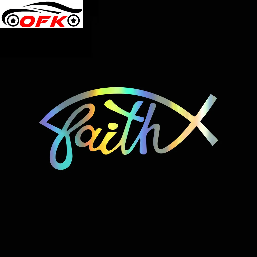 Лидер продаж, интересная Автомобильная наклейка Faith and Fish, аксессуары, стильная наклейка, наклейка на окно с защитой от царапин, водонепрониц... 
Лидер продаж, интересная Автомобильная наклейка Faith and Fish, аксессуары, стильная наклейка, наклейка на окно с защитой от царапин, водонепрониц...