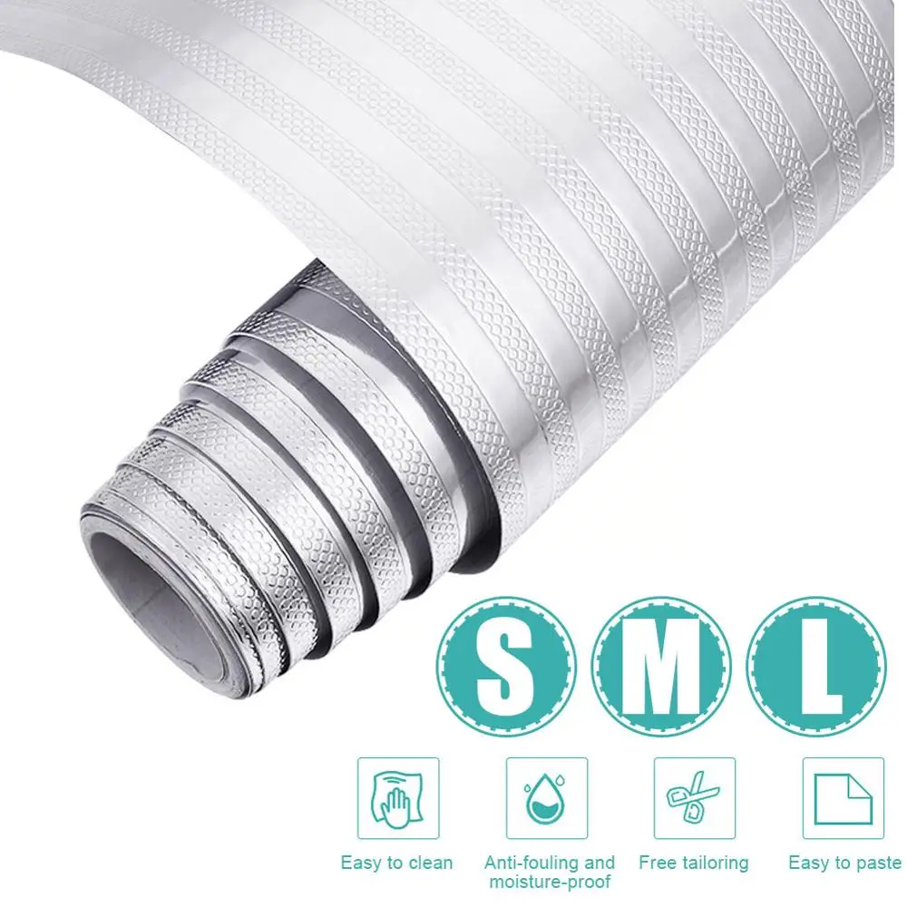 Multi-Size Kitchen Oil-proof Waterproof Stickers Aluminum Foil Kitchen Stove Cabinet Self Adhesive Wall Sticker DIY Wallpaper
Multi-Size Kitchen Oil-proof Waterproof Stickers Aluminum Foil Kitchen Stove Cabinet Self Adhesive Wall Sticker DIY Wallpaper
