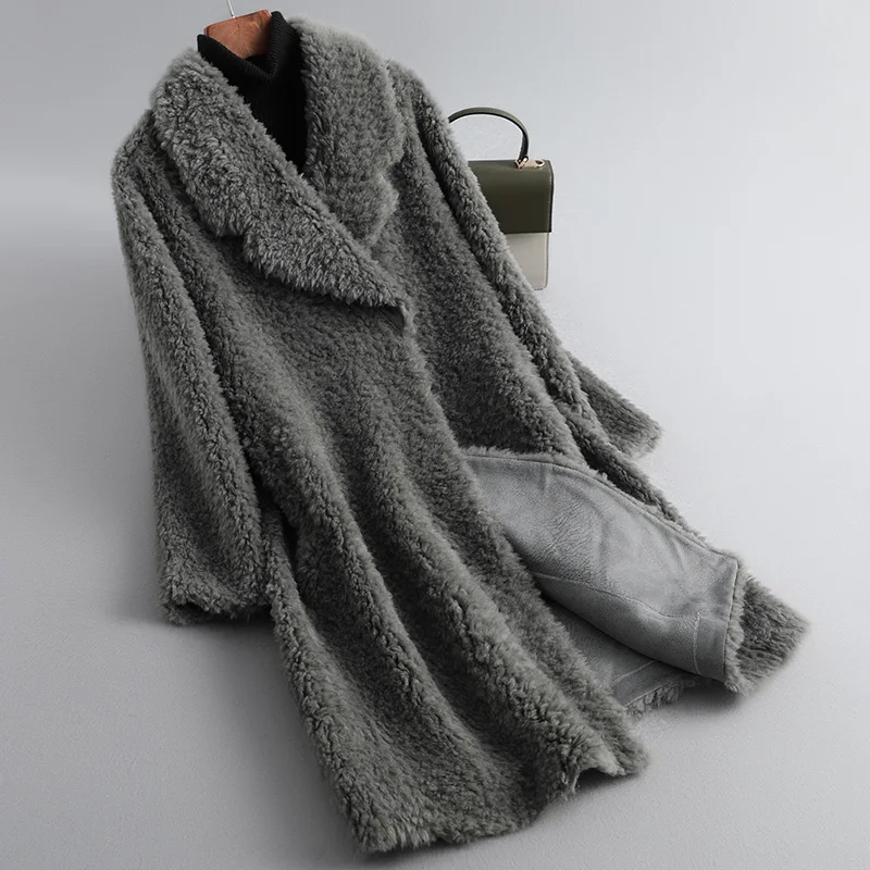 2021Women Autumn Winter Lambs Wool Fur Coat Lady Genuine Granular Sheep Shearing Jacket Female Casual Solid Warm Outerwear K392
2021Women Autumn Winter Lambs Wool Fur Coat Lady Genuine Granular Sheep Shearing Jacket Female Casual Solid Warm Outerwear K392