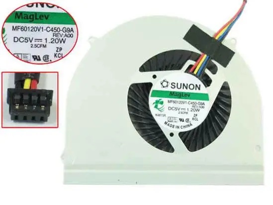 SUNON E6530 MF60120V1-C450-G9A DC 5V 1,20 W вентилятор охлаждения для сервера ноутбука
SUNON E6530 MF60120V1-C450-G9A DC 5V 1,20 W вентилятор охлаждения для сервера ноутбука